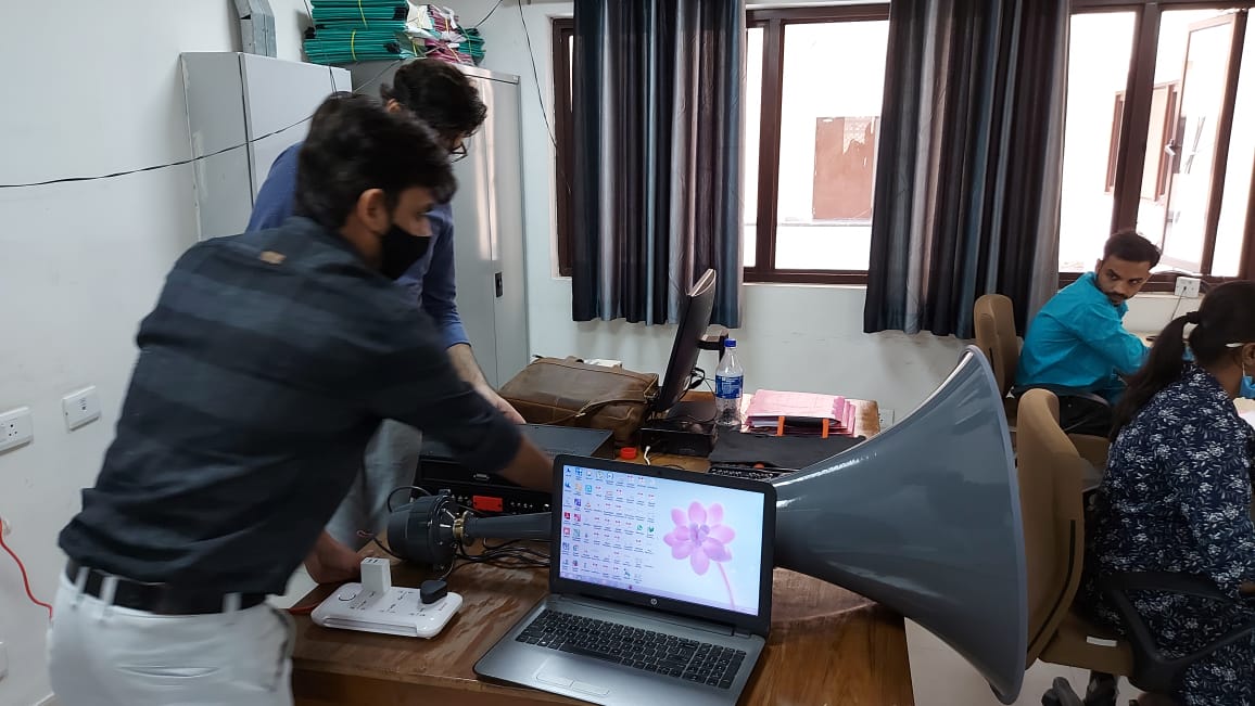 Vajranaad siren alert system operational test
